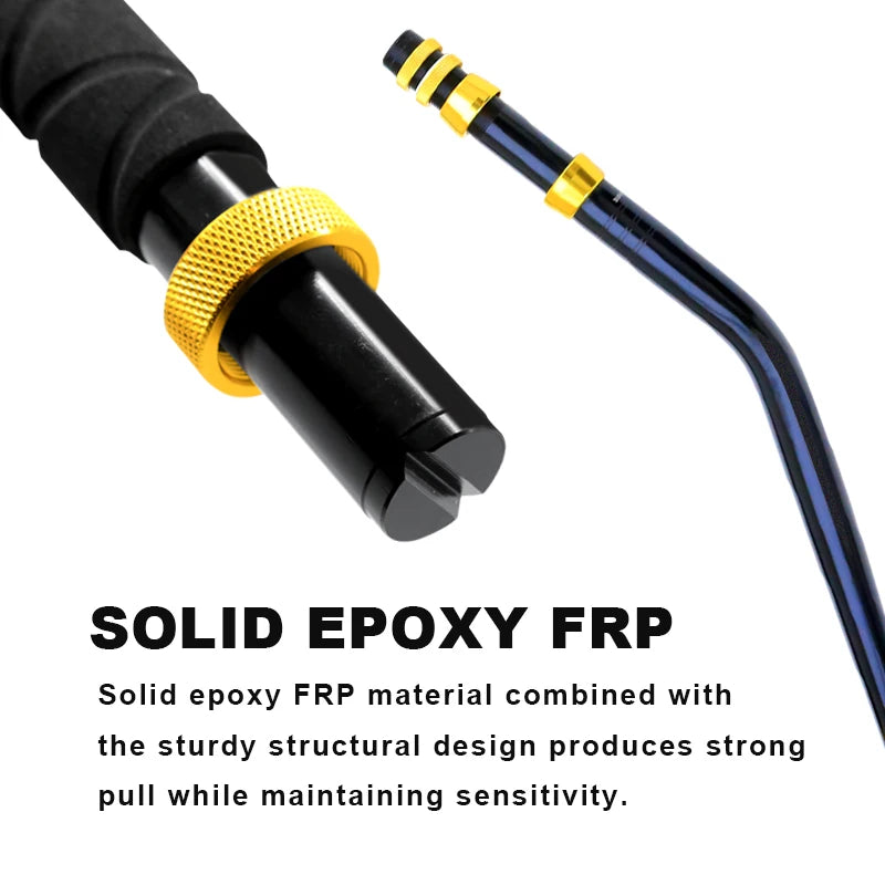 1.8m Sea Fishing Heavy Fishing Rod Goods 3+1 Roller Guid 80LBS 100LBS 130LBS Big Game Boat Trolling Rod Winter Rod Tuna