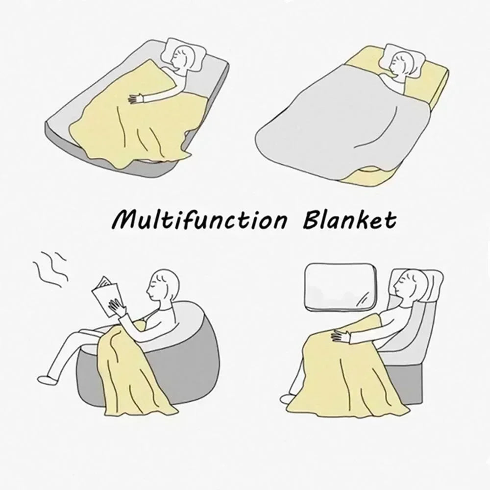 Murder-Drones Cartoon Printed blanket Flannel Warm blankets Soft and comfortable blanket bed linings cubre cama Birthday Gift