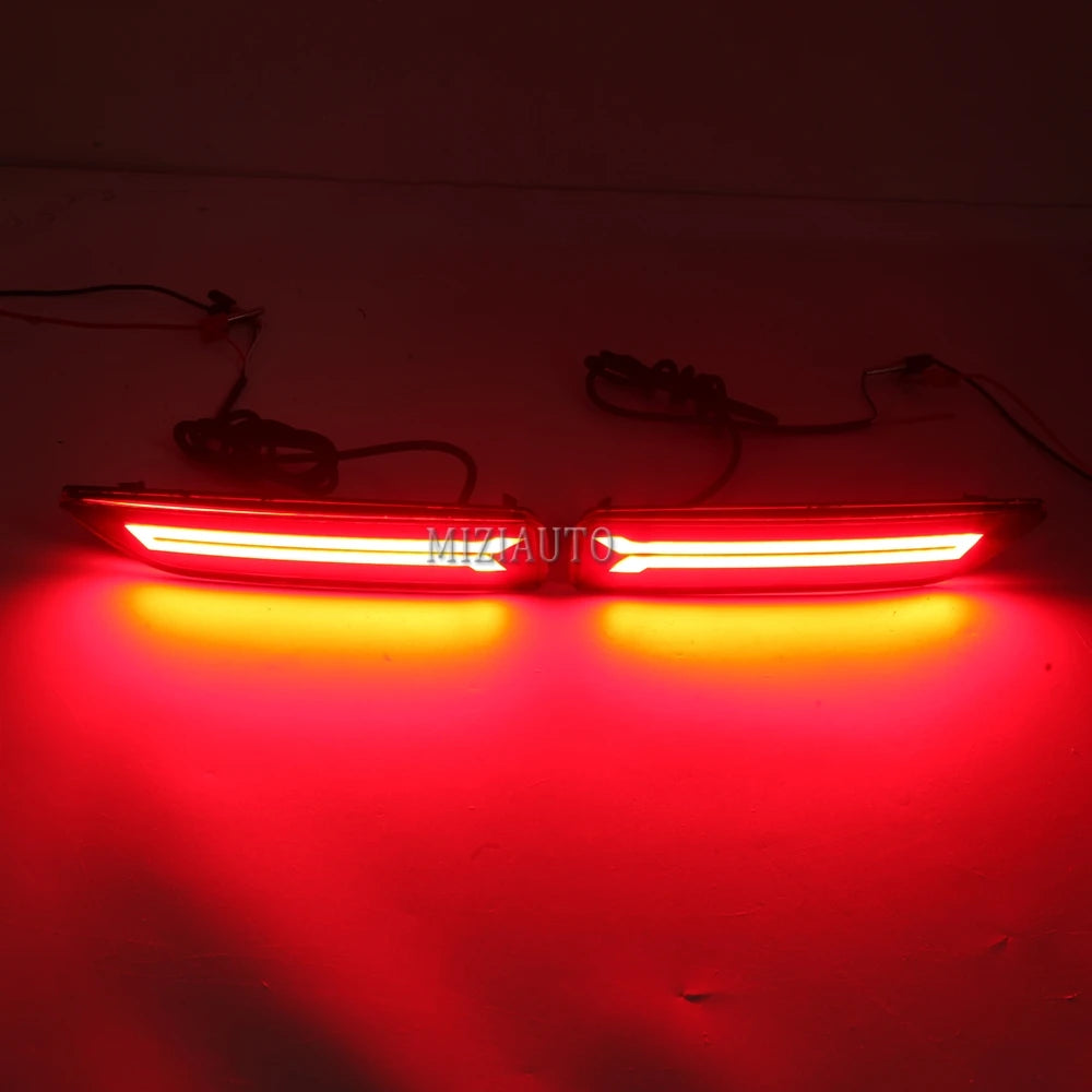 MZORANGE LED Rear Bumper Light For Honda CRV CR-V 2007 2008 2009 Brake Reflector Light Rear Fog Lamp Car Accessories