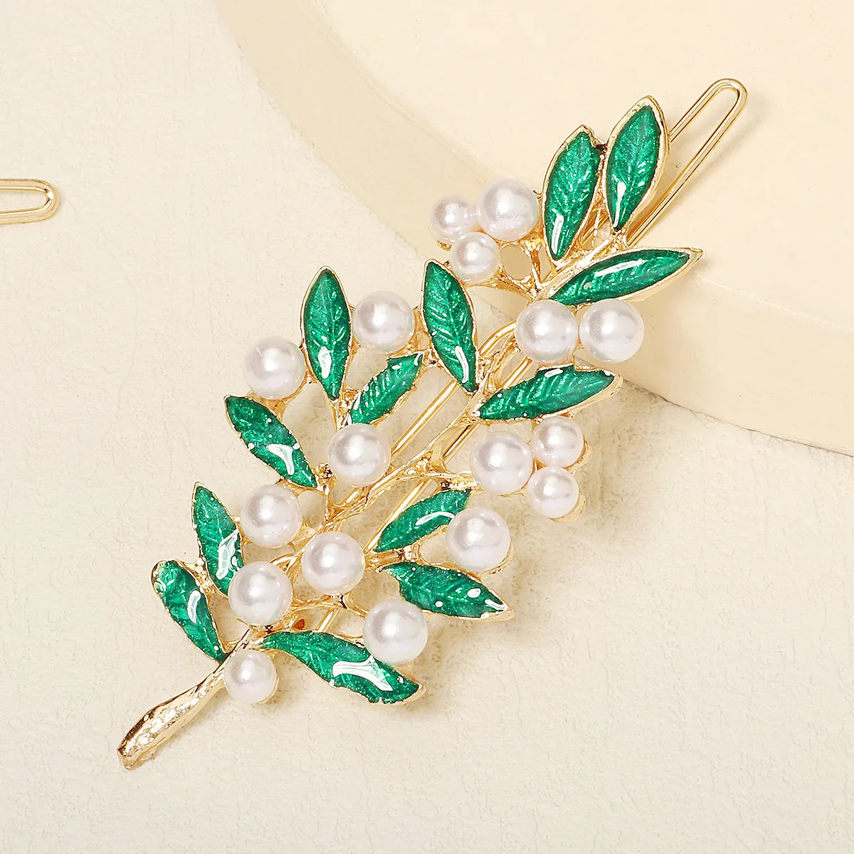Efily Vitnage Green Crystal Wedding Hair Accessories Bridal Pearl Hair Comb Rhinestone Headpiece Jewelry  Valentine's Day gift