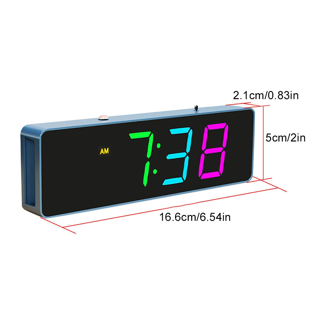 ESP8266 IoT Colorful WiFi Clock Kit Intelligent Electronic Clock DIY Welding Practice Parts Set Automatic Time Synchronization