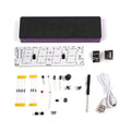 ESP8266 IoT Colorful WiFi Clock Kit Intelligent Electronic Clock DIY Welding Practice Parts Set Automatic Time Synchronization