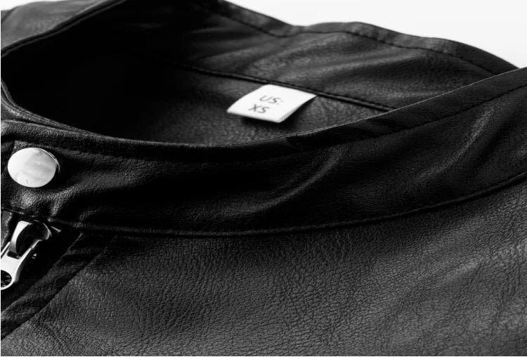 Men's Motorcycle Leather Coat Mens Clothes Slim Fit Casual Leather Jackets Trendy Mens Jackets Fashion Vintage Leather Coats
