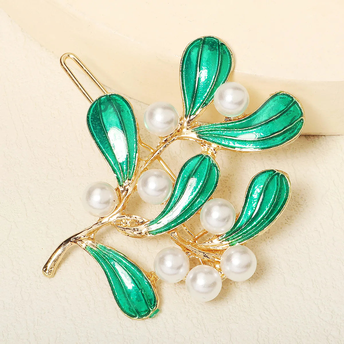 Efily Vitnage Green Crystal Wedding Hair Accessories Bridal Pearl Hair Comb Rhinestone Headpiece Jewelry  Valentine's Day gift