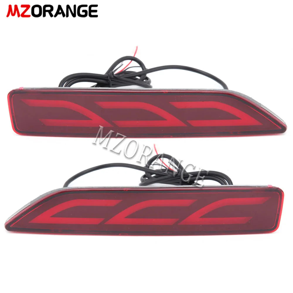 MZORANGE LED Rear Bumper Light For Honda CRV CR-V 2007 2008 2009 Brake Reflector Light Rear Fog Lamp Car Accessories